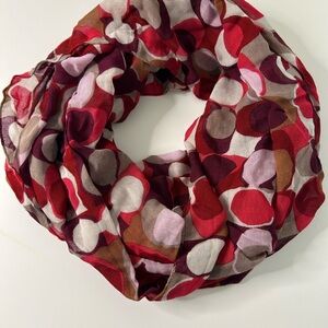 Colorful Coach Abstract infinity scarf